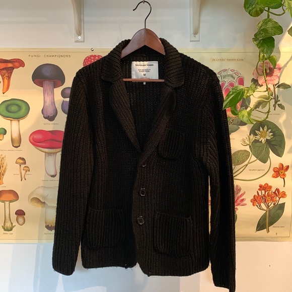 Black Knitted cardigan - Picture 1 of 4